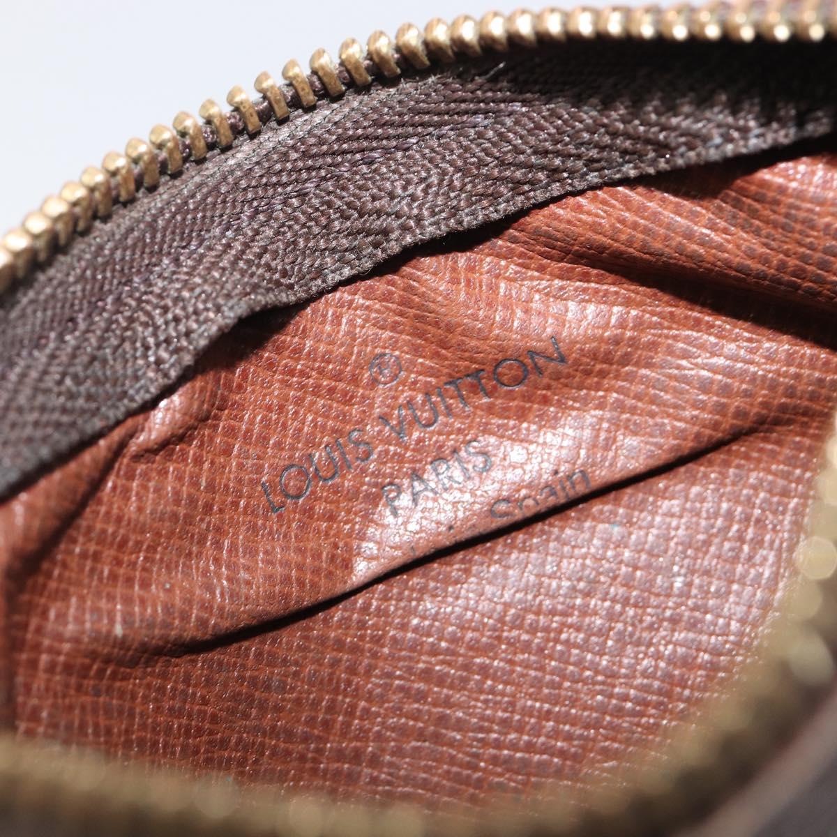 LOUIS VUITTON Monogram Pochette Cles Coin Purse M62650 LV Auth 205446