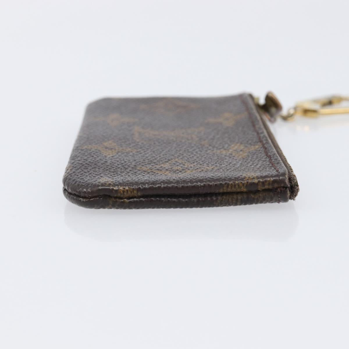 LOUIS VUITTON Monogram Pochette Cles Coin Purse M62650 LV Auth 205446