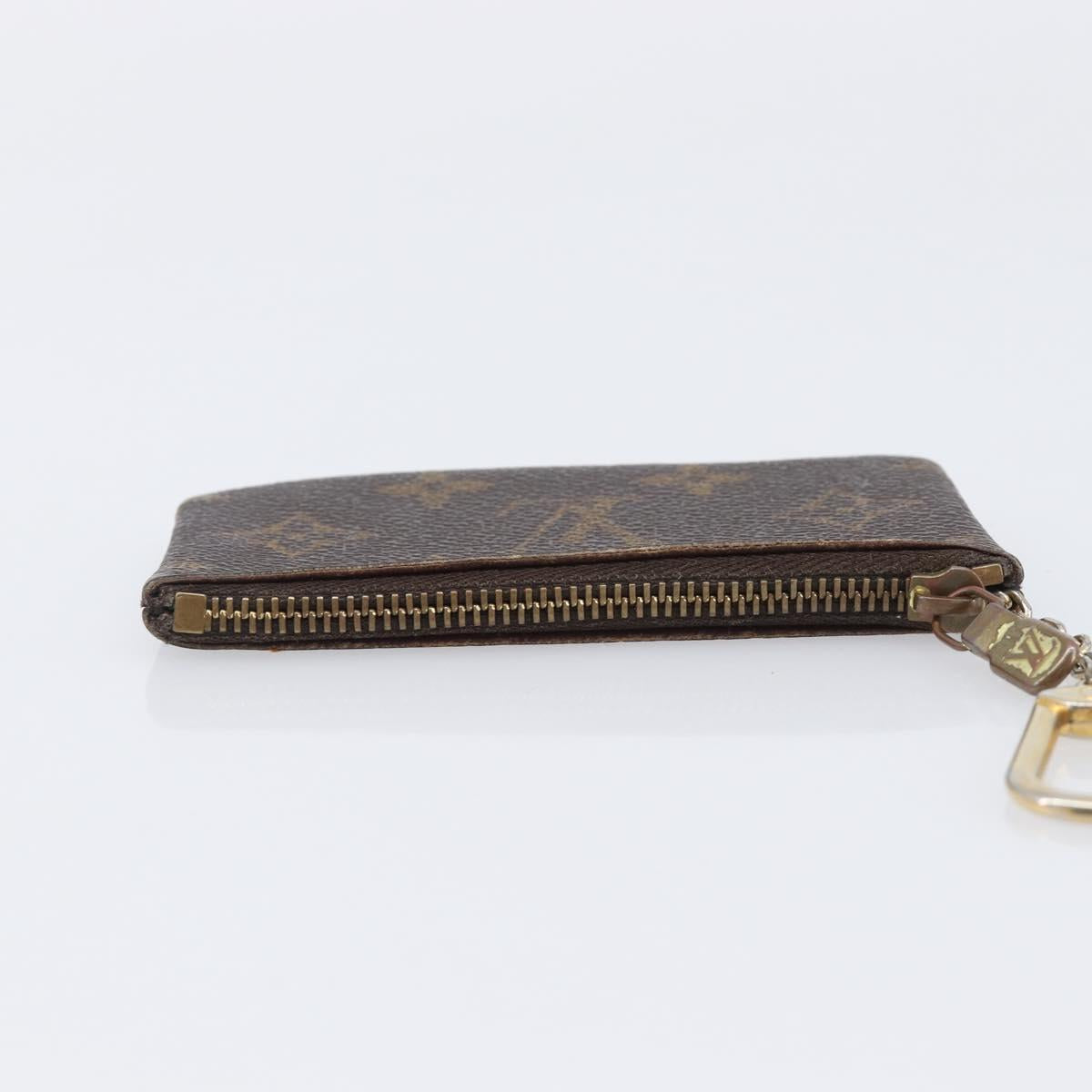 LOUIS VUITTON Monogram Pochette Cles Coin Purse M62650 LV Auth 205446