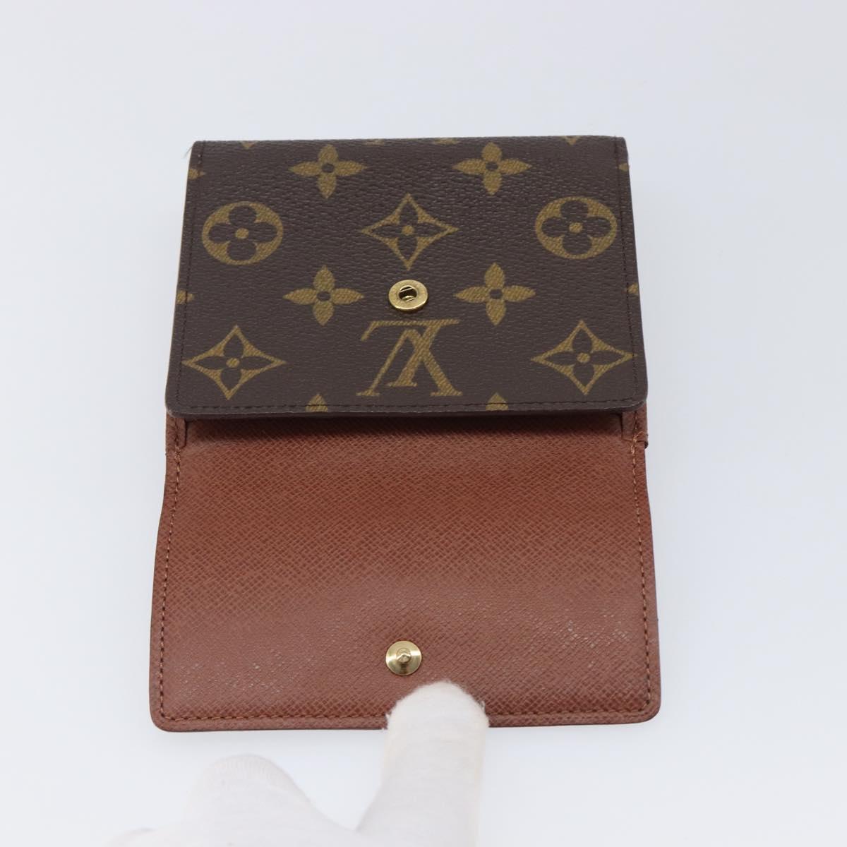LOUIS VUITTON Porte Monnaie Bier Cartes Crdit Wallet M61652 LV Auth 205447A