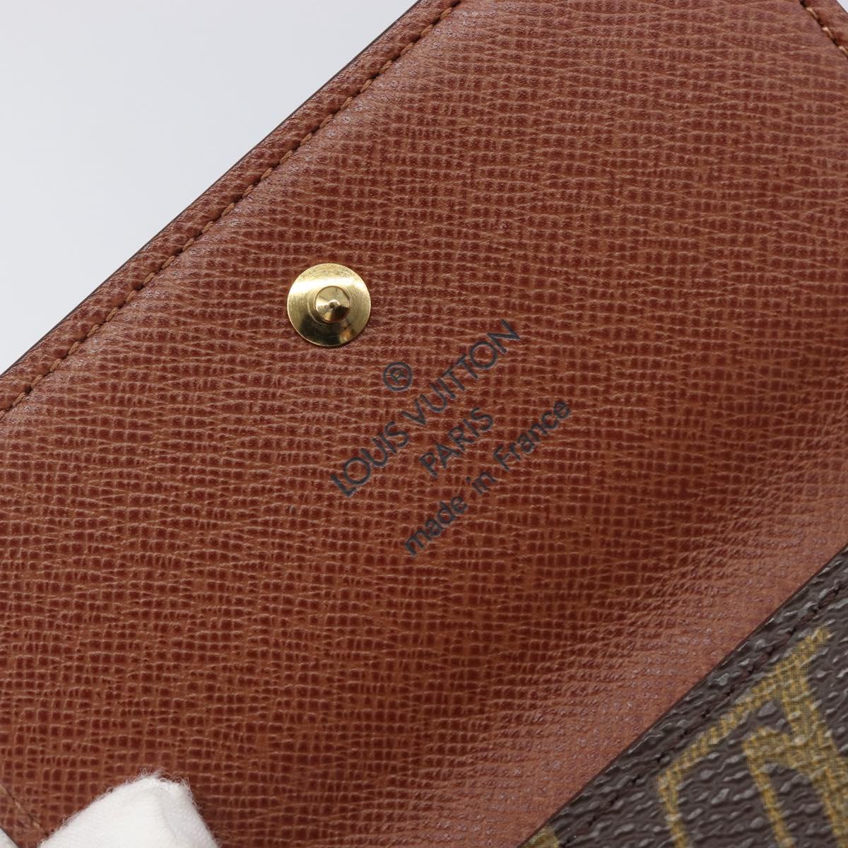 LOUIS VUITTON Porte Monnaie Bier Cartes Crdit Wallet M61652 LV Auth 205447A