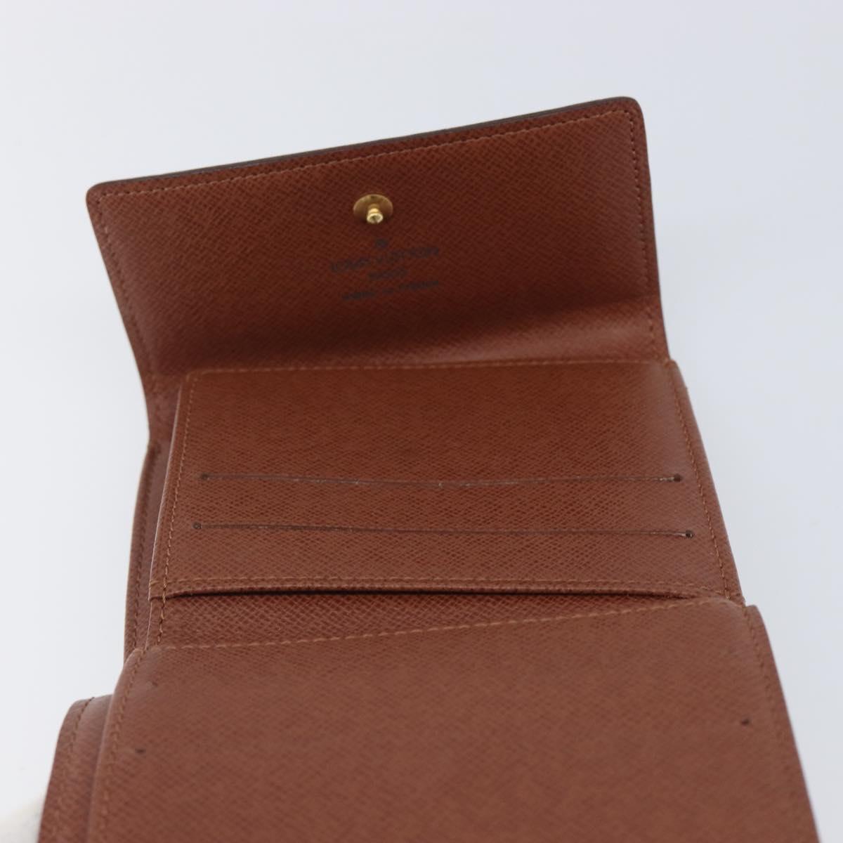 LOUIS VUITTON Porte Monnaie Bier Cartes Crdit Wallet M61652 LV Auth 205447A