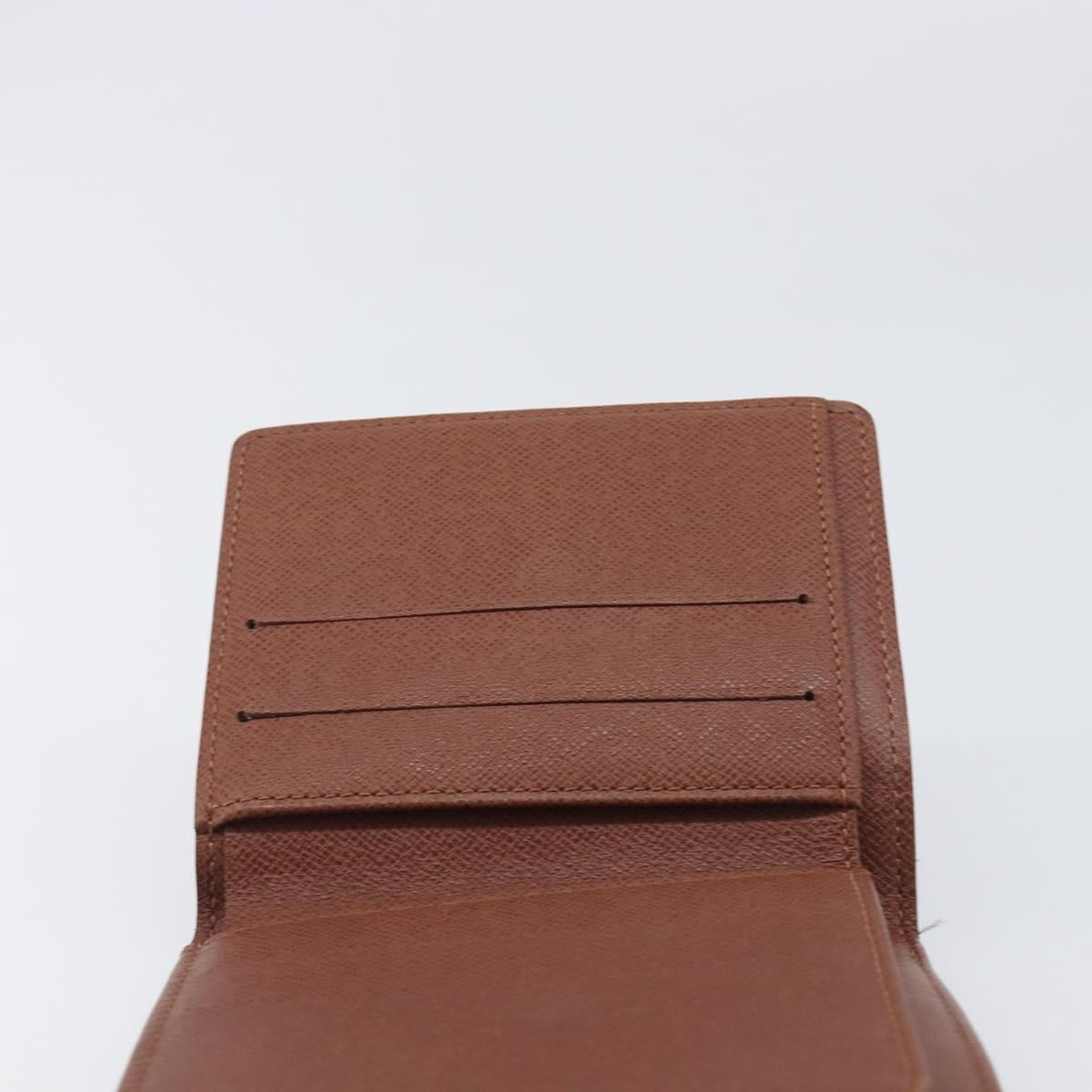 LOUIS VUITTON Porte Monnaie Bier Cartes Crdit Wallet M61652 LV Auth 205447A