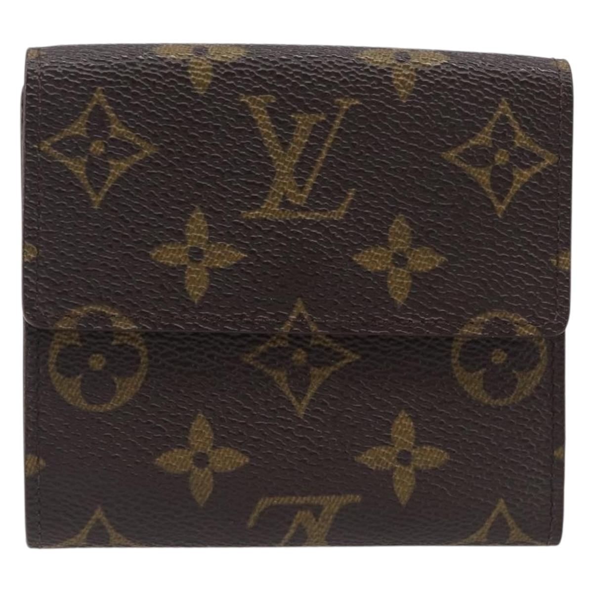 LOUIS VUITTON Porte Monnaie Bier Cartes Crdit Wallet M61652 LV Auth 205447A