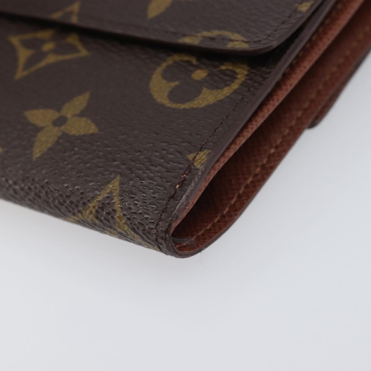 LOUIS VUITTON Porte Monnaie Bier Cartes Crdit Wallet M61652 LV Auth 205447A