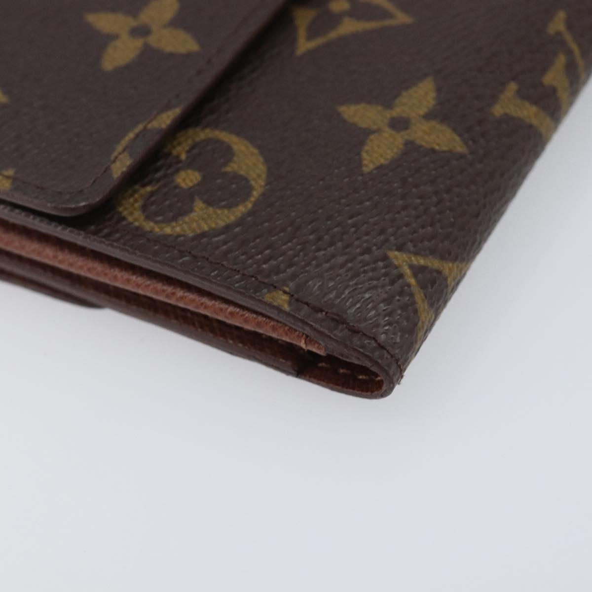 LOUIS VUITTON Porte Monnaie Bier Cartes Crdit Wallet M61652 LV Auth 205447A