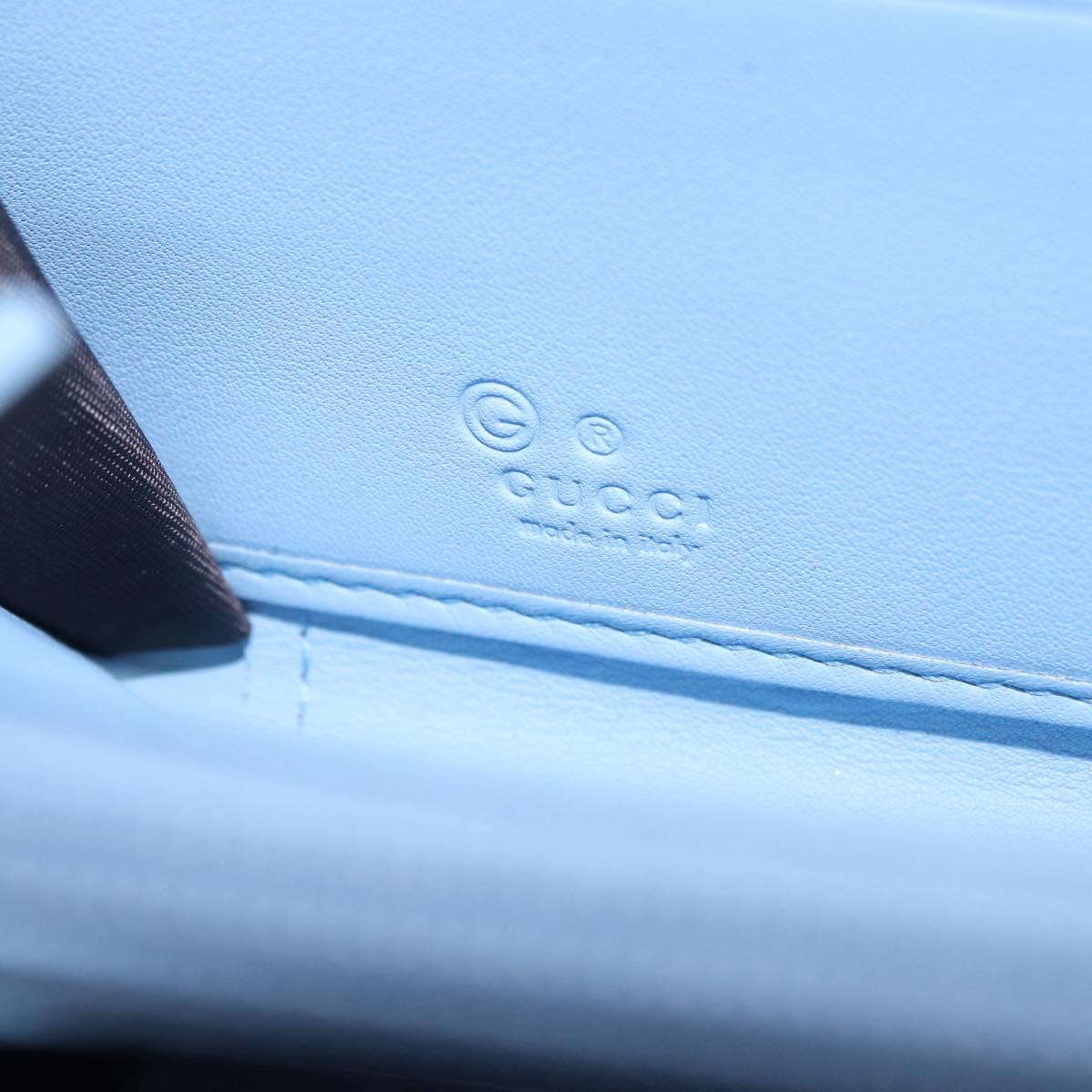 GUCCI Micro GG Supreme Guccissima Wallet Leather Outlet 449391 Auth 205453V