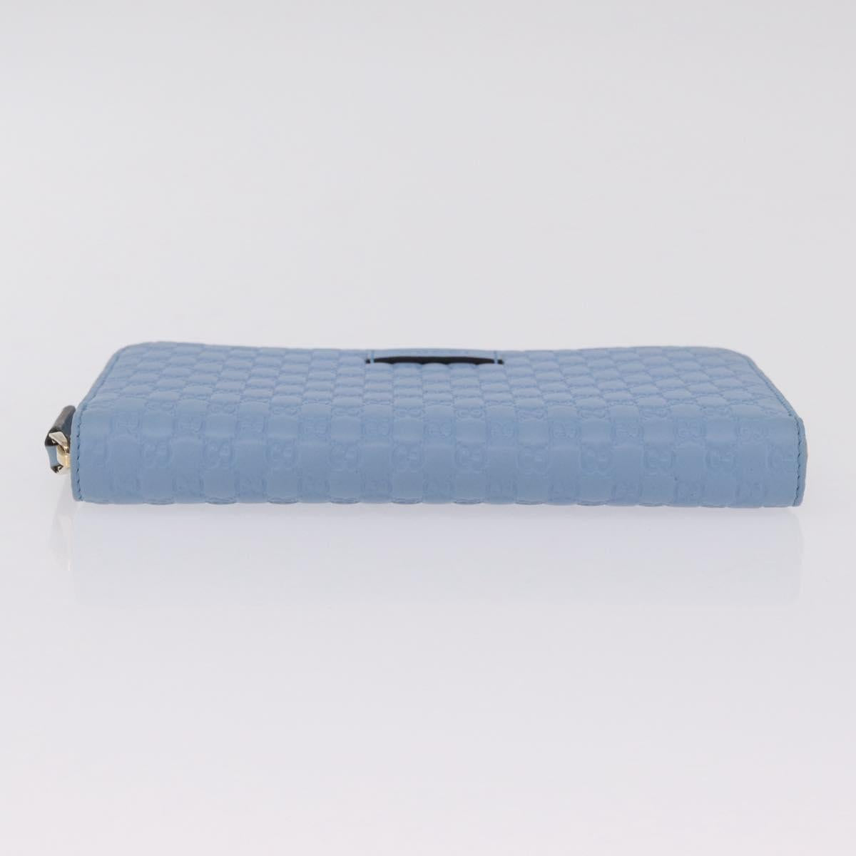 GUCCI Micro GG Supreme Guccissima Wallet Leather Outlet 449391 Auth 205453V