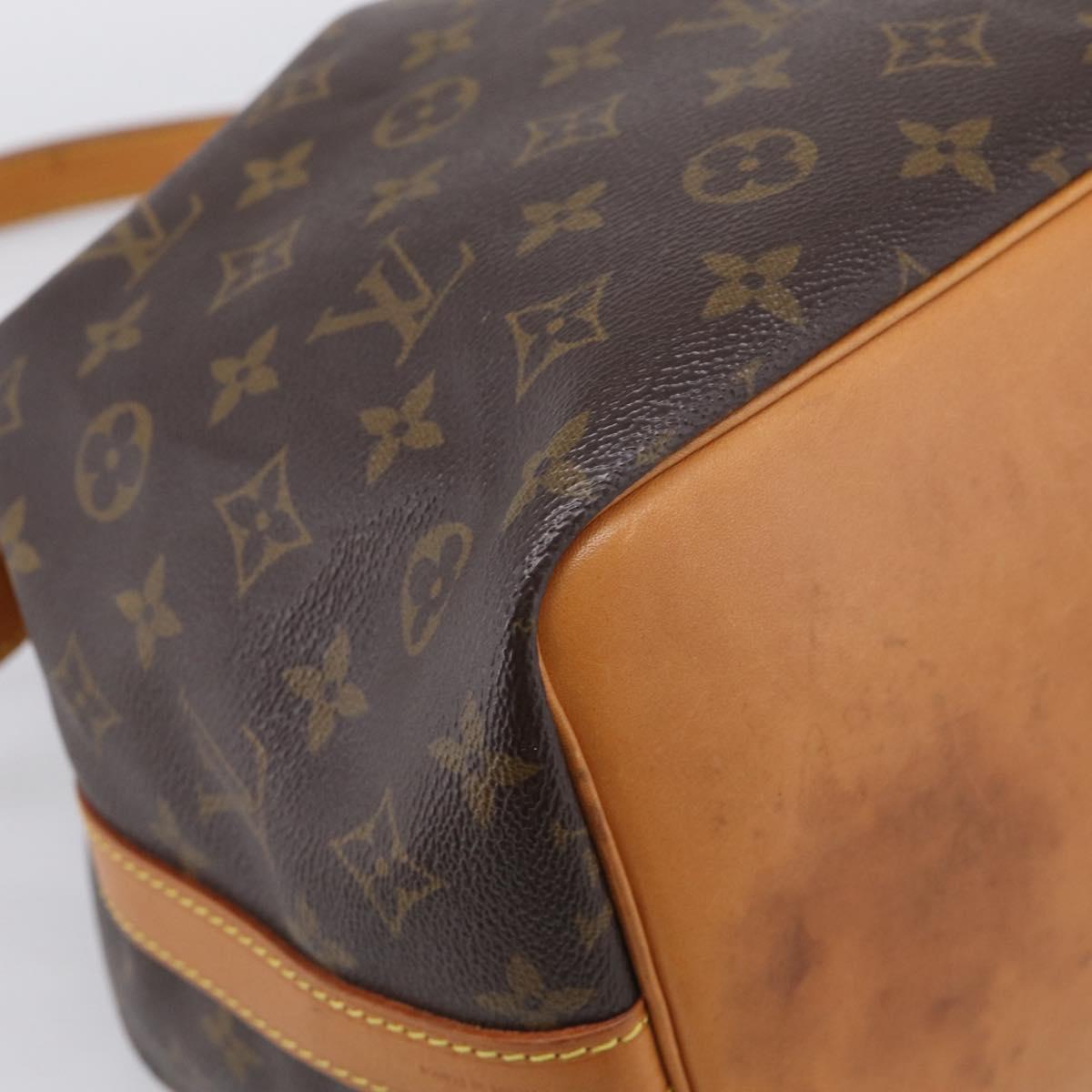 LOUIS VUITTON Monogram Petit Noe Shoulder Bag M42226 LV Auth 205455V