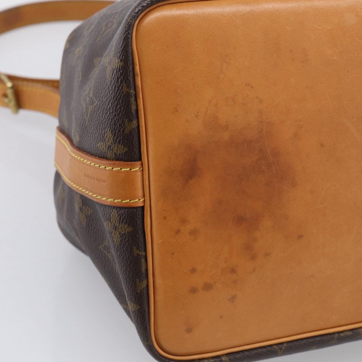 LOUIS VUITTON Monogram Petit Noe Shoulder Bag M42226 LV Auth 205455V