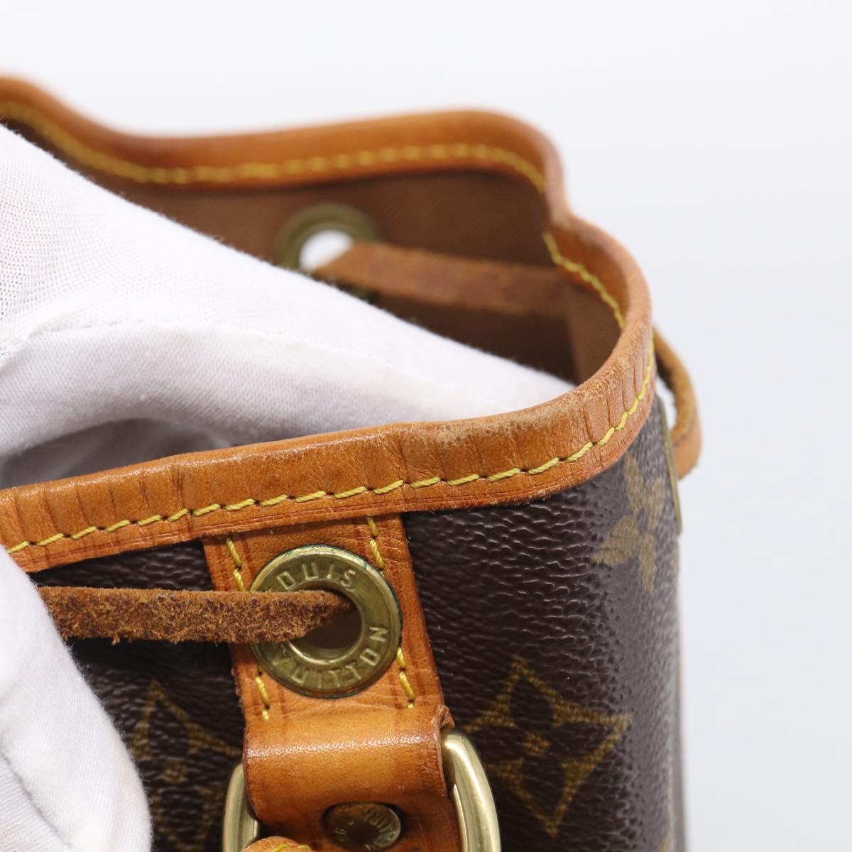 LOUIS VUITTON Monogram Petit Noe Shoulder Bag M42226 LV Auth 205455V