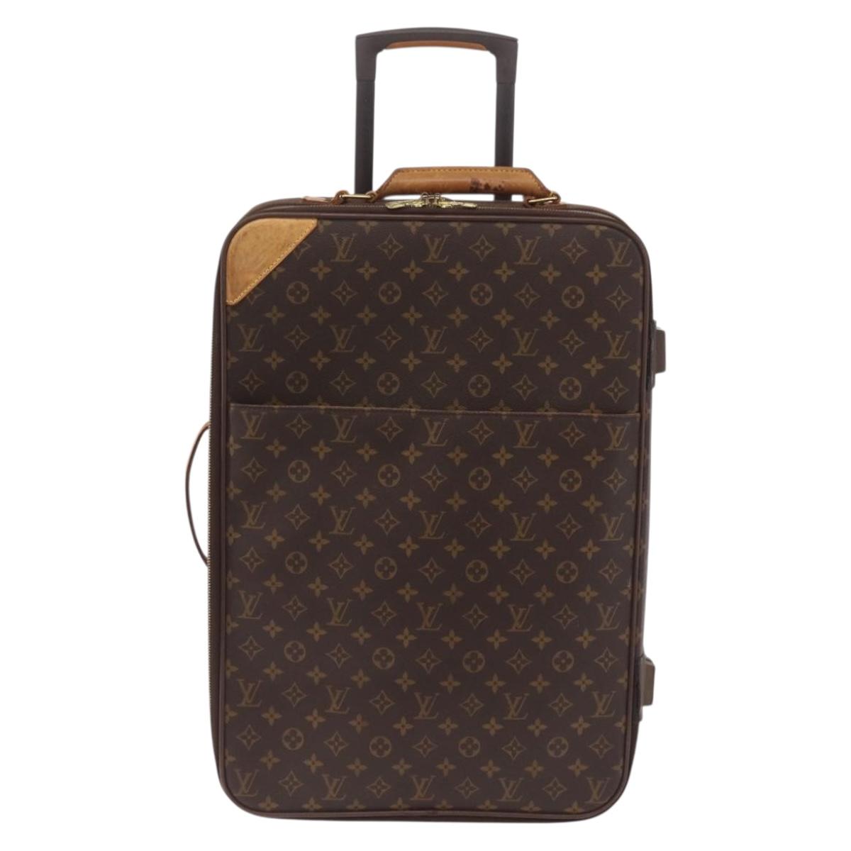 LOUIS VUITTON Monogram Pegas 55 Suitcase M23294 LV Auth 205461