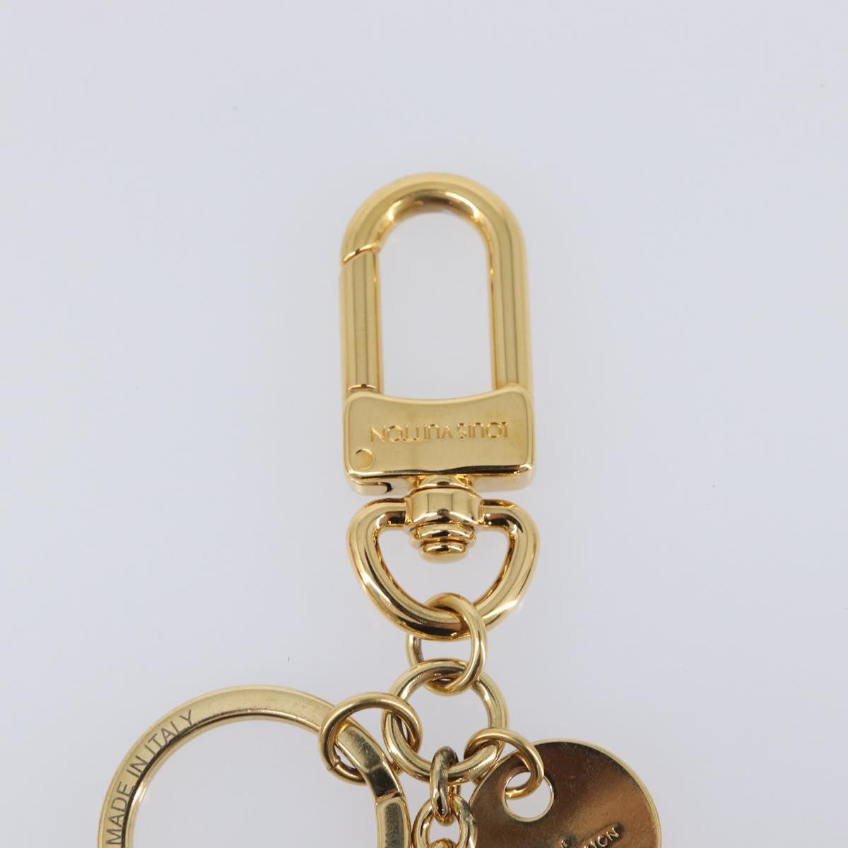 LOUIS VUITTON LV Circle Charm Metal Gold Tone M68000 LV Auth 205468M
