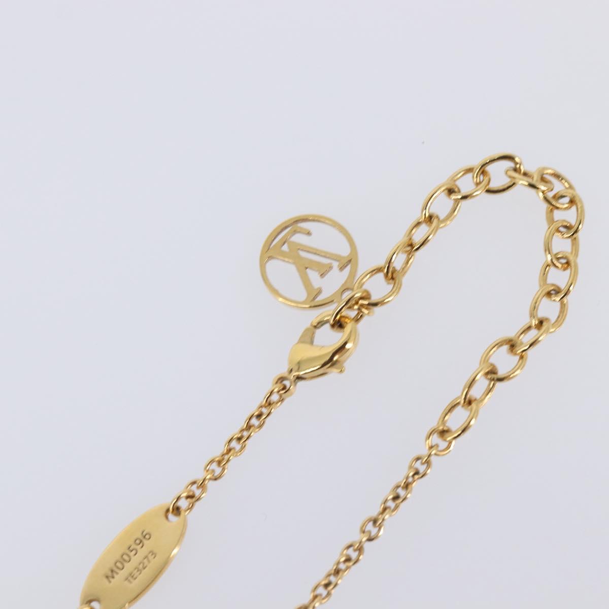 LOUIS VUITTON LV Iconic Necklace metal Silver M00596 LV Auth 205480M
