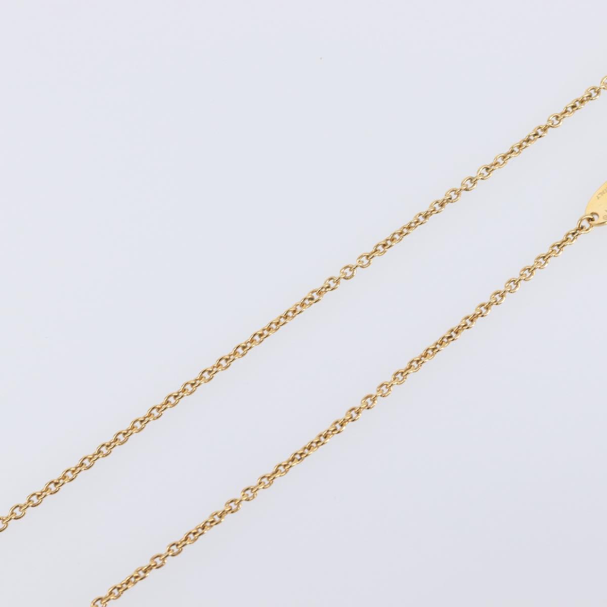 LOUIS VUITTON LV Iconic Necklace metal Silver M00596 LV Auth 205480M