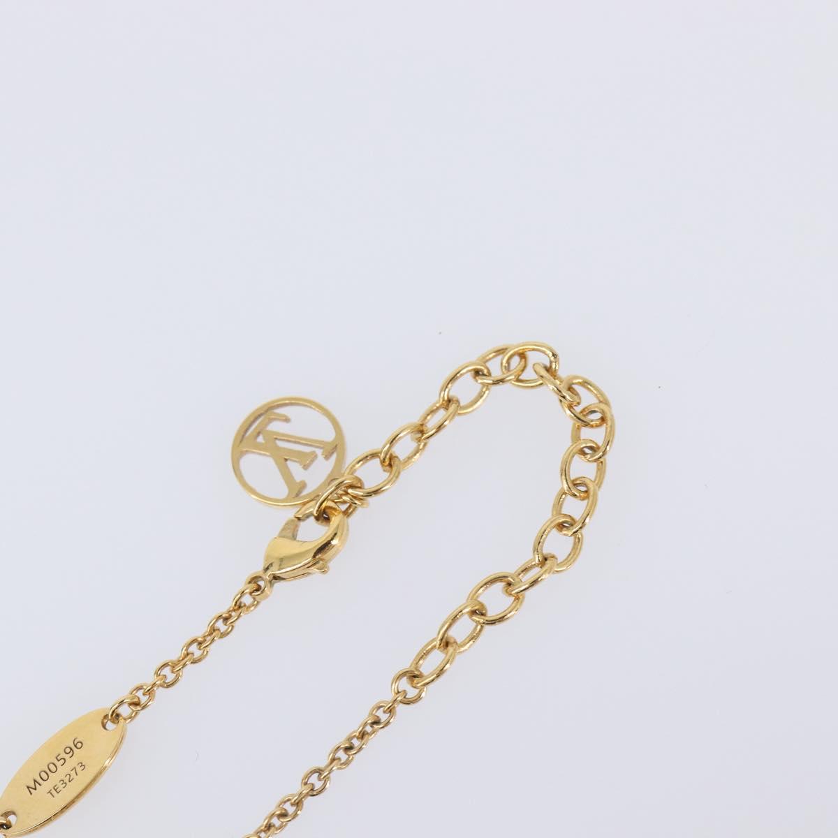 LOUIS VUITTON LV Iconic Necklace metal Silver M00596 LV Auth 205480M