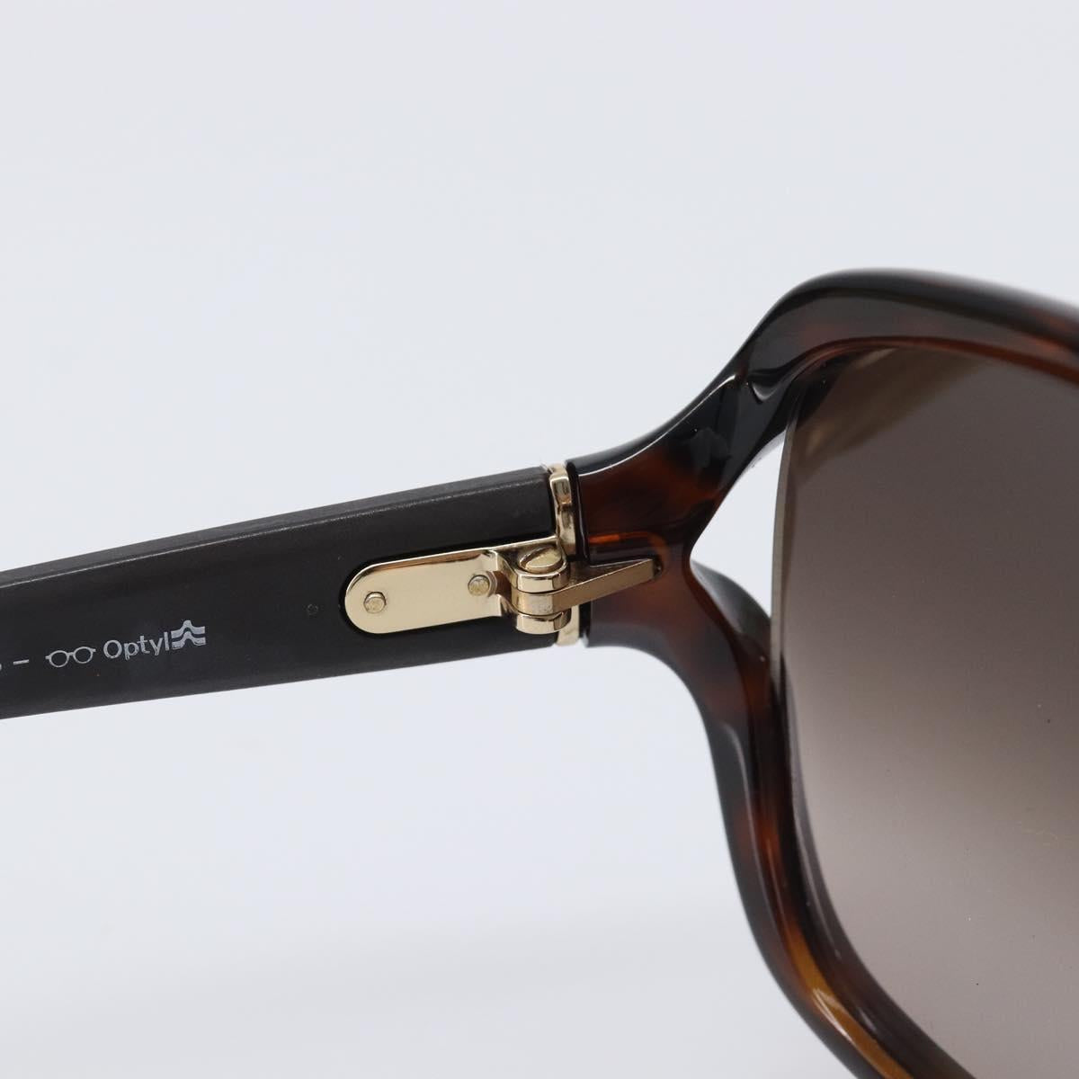 GUCCI Sunglasses plastic Brown Auth 205498M