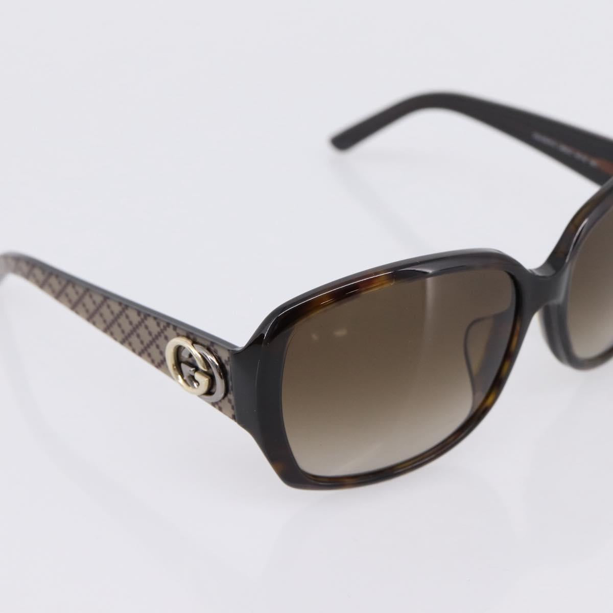 GUCCI Sunglasses plastic Brown Auth 205501M