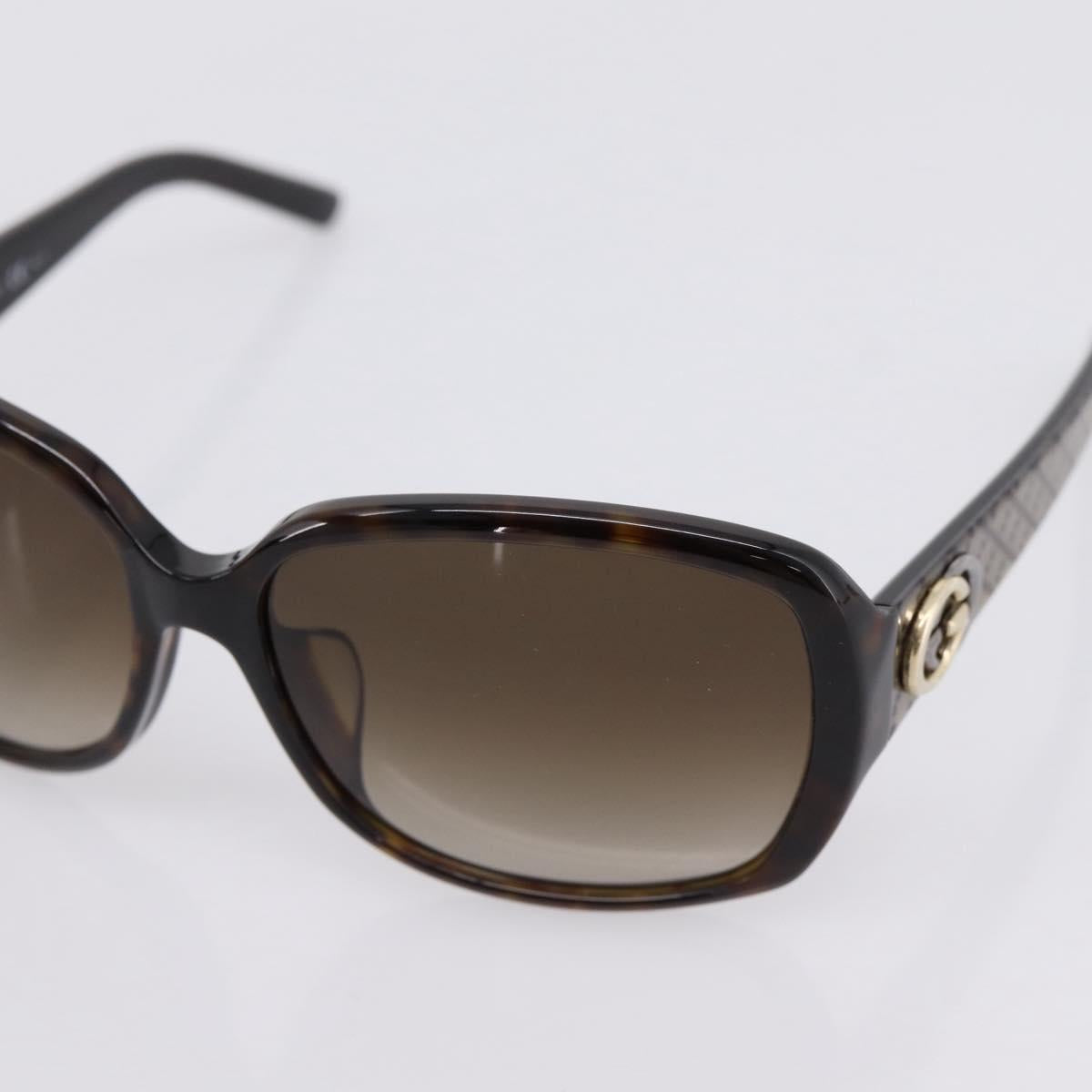 GUCCI Sunglasses plastic Brown Auth 205501M