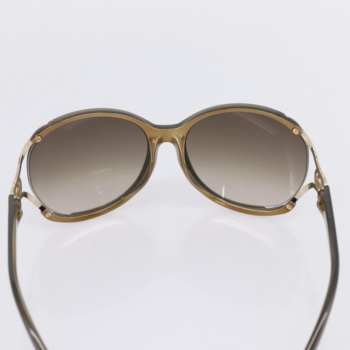 GUCCI Interlocking G Sunglasses plastic Green Auth 205502M