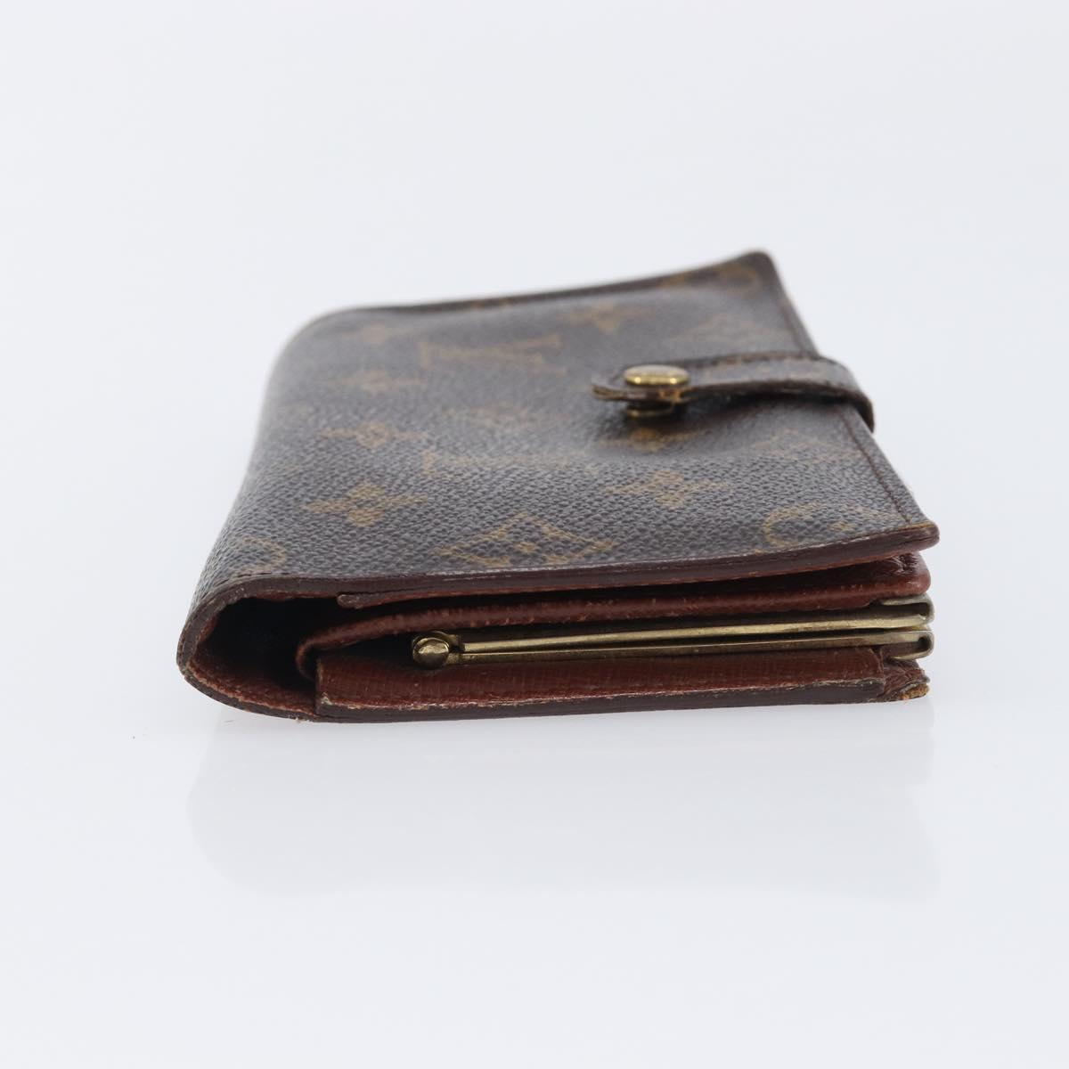 LOUIS VUITTON Monogram Continental Clutch Wallet T61217 LV Auth 205513