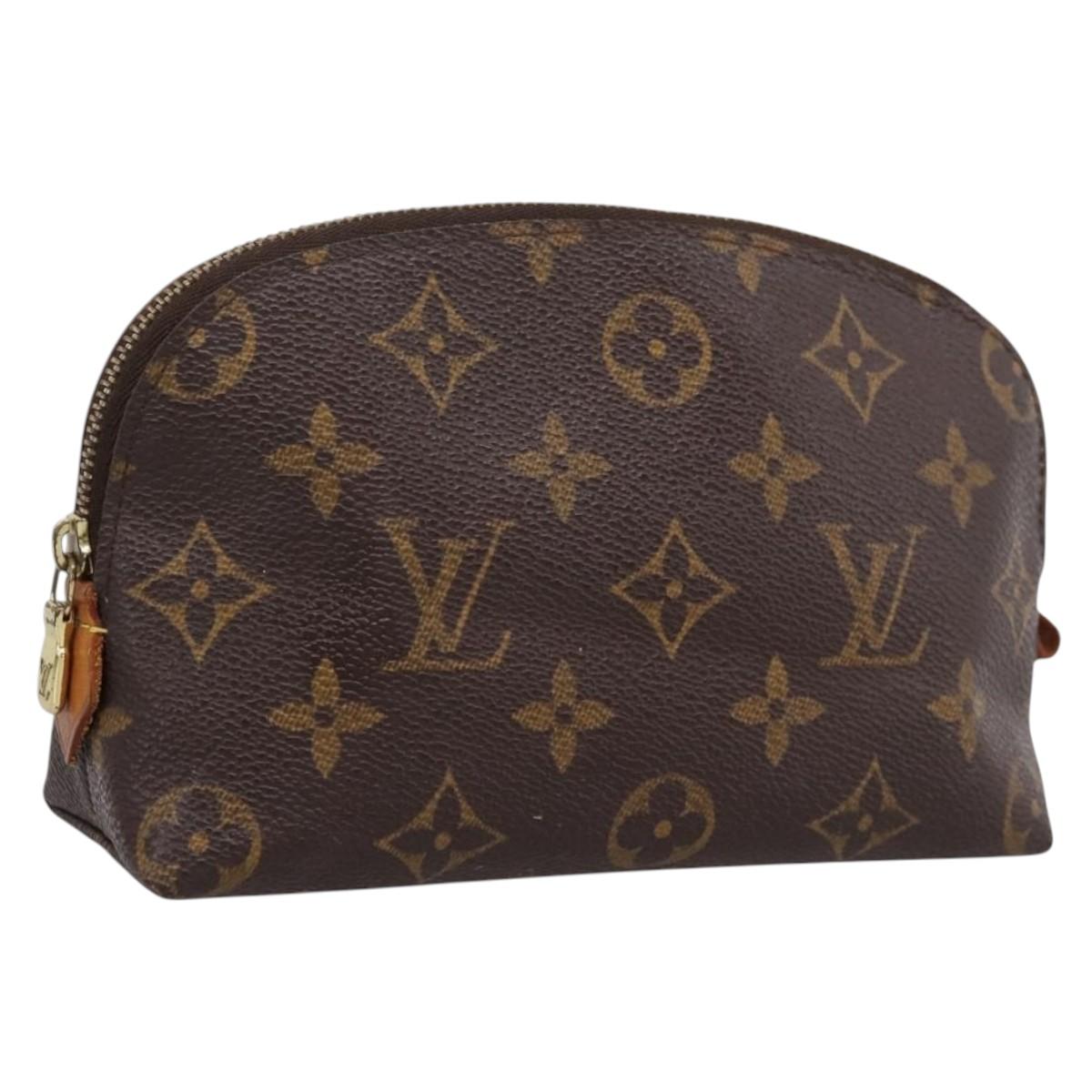 LOUIS VUITTON Monogram Pochette Cosmetic PM Pouch M43998 LV Auth 205518