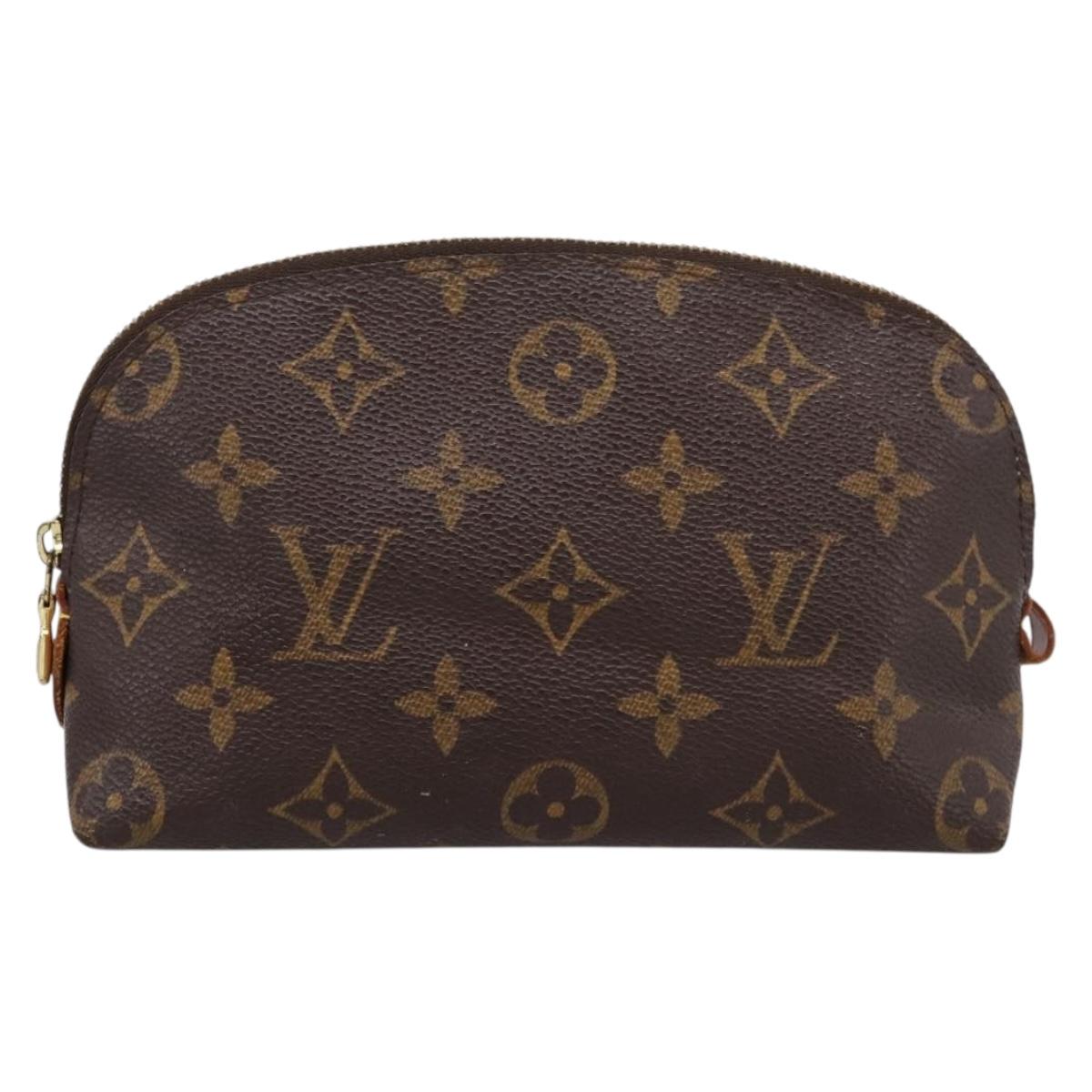 LOUIS VUITTON Monogram Pochette Cosmetic PM Pouch M43998 LV Auth 205518