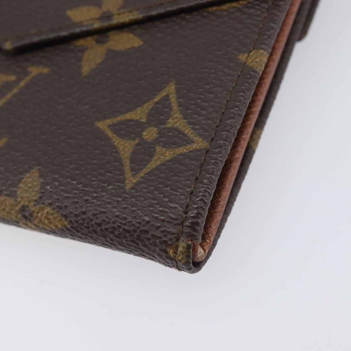 LOUIS VUITTON Porte Monnaie Bier Cartes Crdit Wallet M61660 LV Auth 205520A