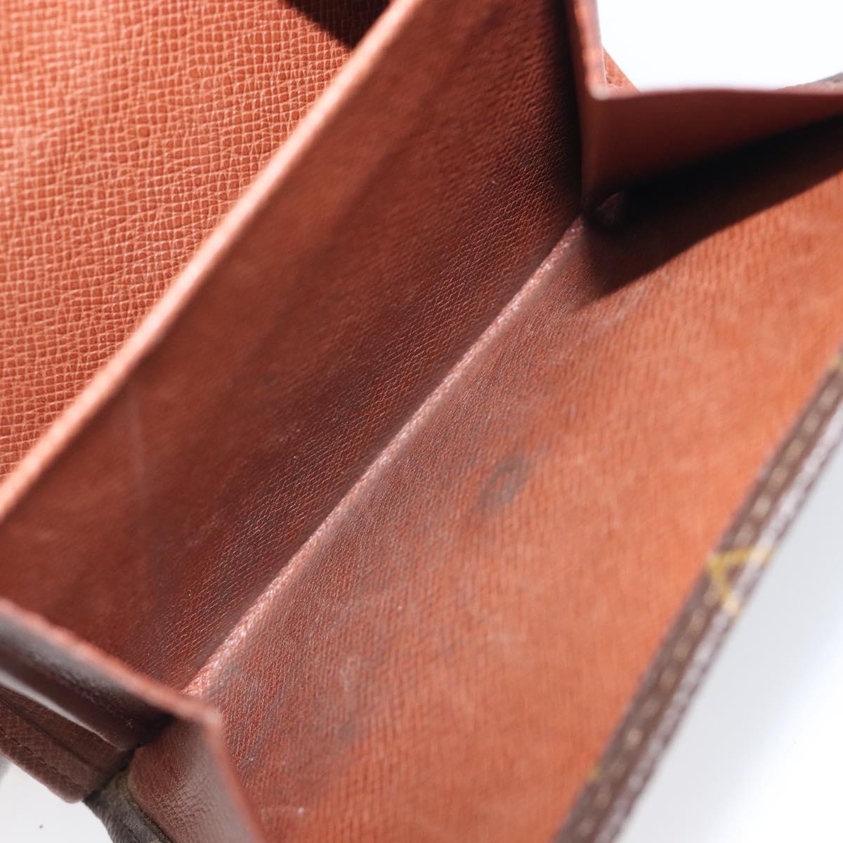 LOUIS VUITTON Porte Monnaie Bier Cartes Crdit Wallet M61660 LV Auth 205520A