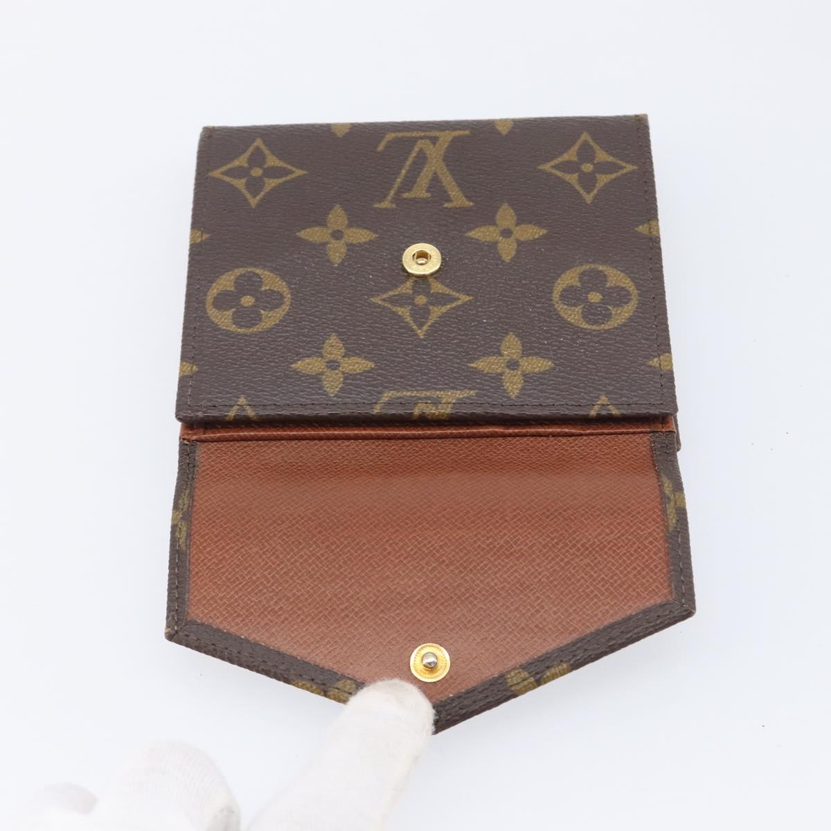LOUIS VUITTON Porte Monnaie Bier Cartes Crdit Wallet M61660 LV Auth 205520A