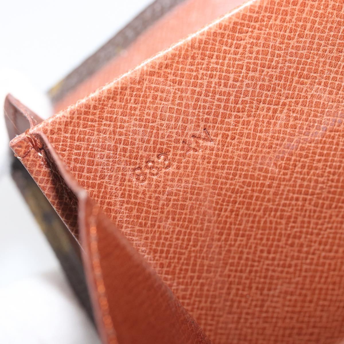 LOUIS VUITTON Porte Monnaie Bier Cartes Crdit Wallet M61660 LV Auth 205520A