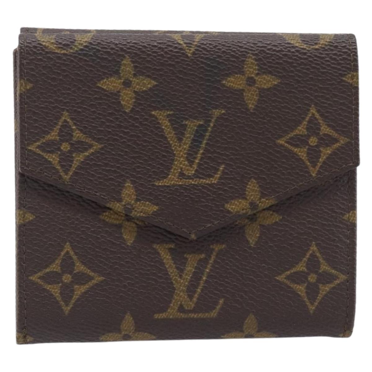 LOUIS VUITTON Porte Monnaie Bier Cartes Crdit Wallet M61660 LV Auth 205520A
