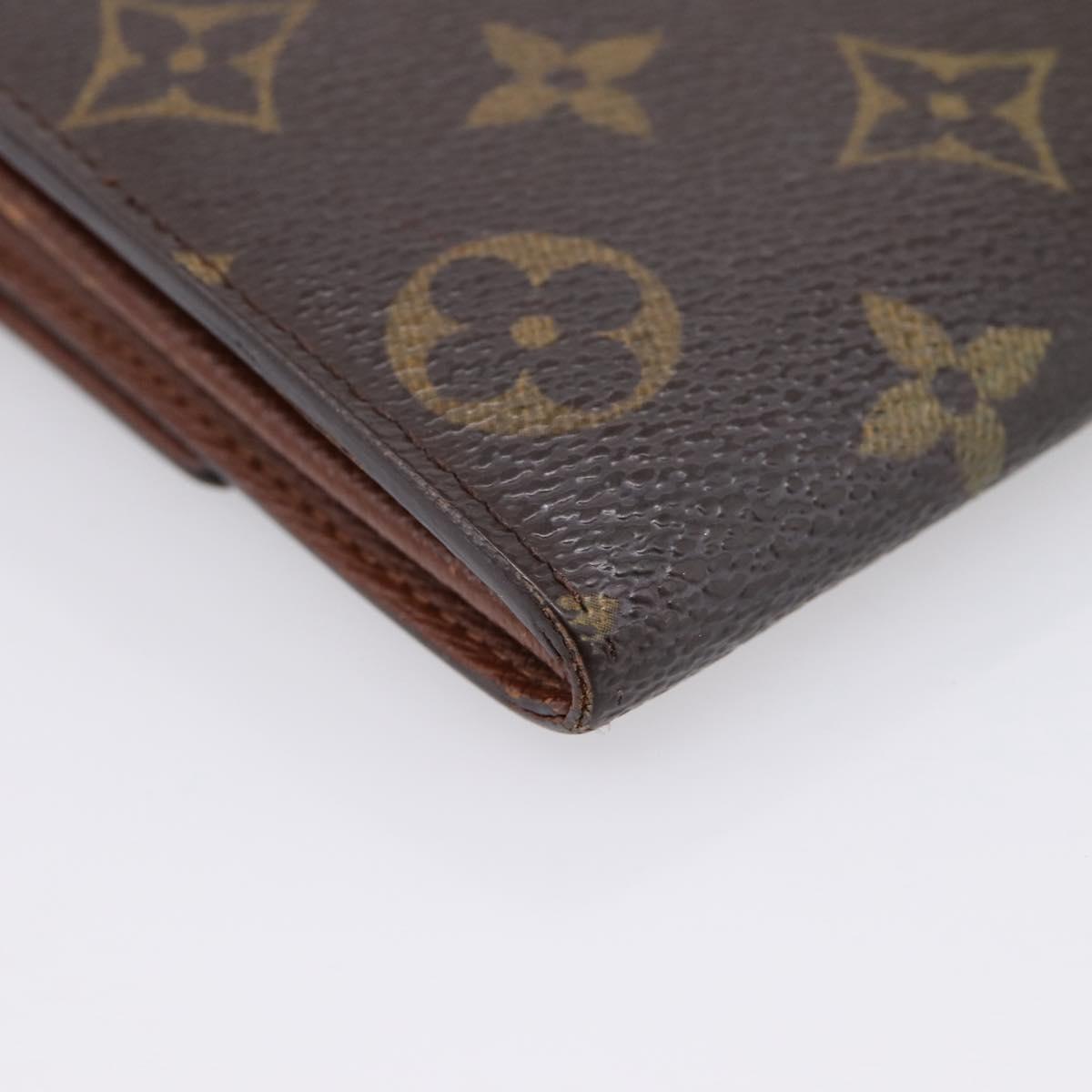 LOUIS VUITTON PochettePorte Monnaie Credit Wallet M61726 LV Auth 205523A