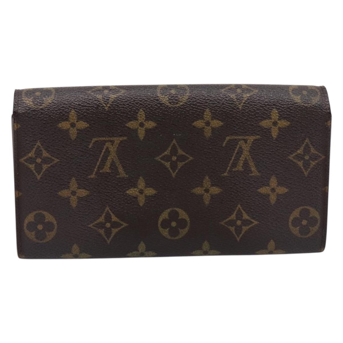 LOUIS VUITTON PochettePorte Monnaie Credit Wallet M61726 LV Auth 205523A