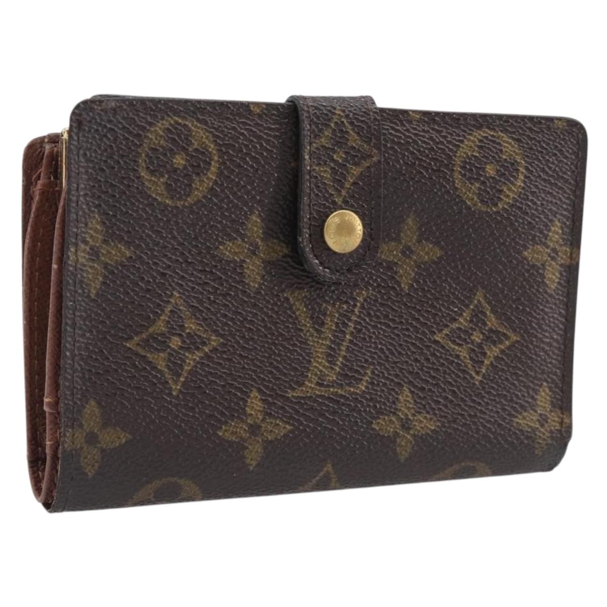 LOUIS VUITTON Porte Monnaie Billets Viennois Wallet M61663 LV Auth 205525A
