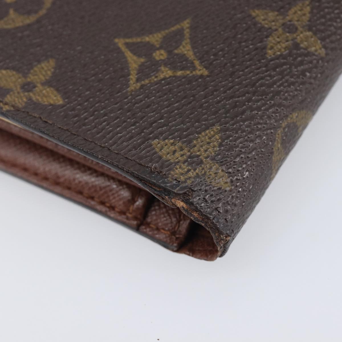LOUIS VUITTON Porte Monnaie Billets Viennois Wallet M61663 LV Auth 205525A