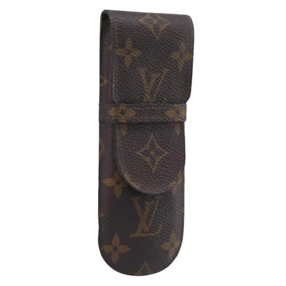 LOUIS VUITTON Monogram Etui Lunette Rabat Glasses Case M62970 LV Auth 205527