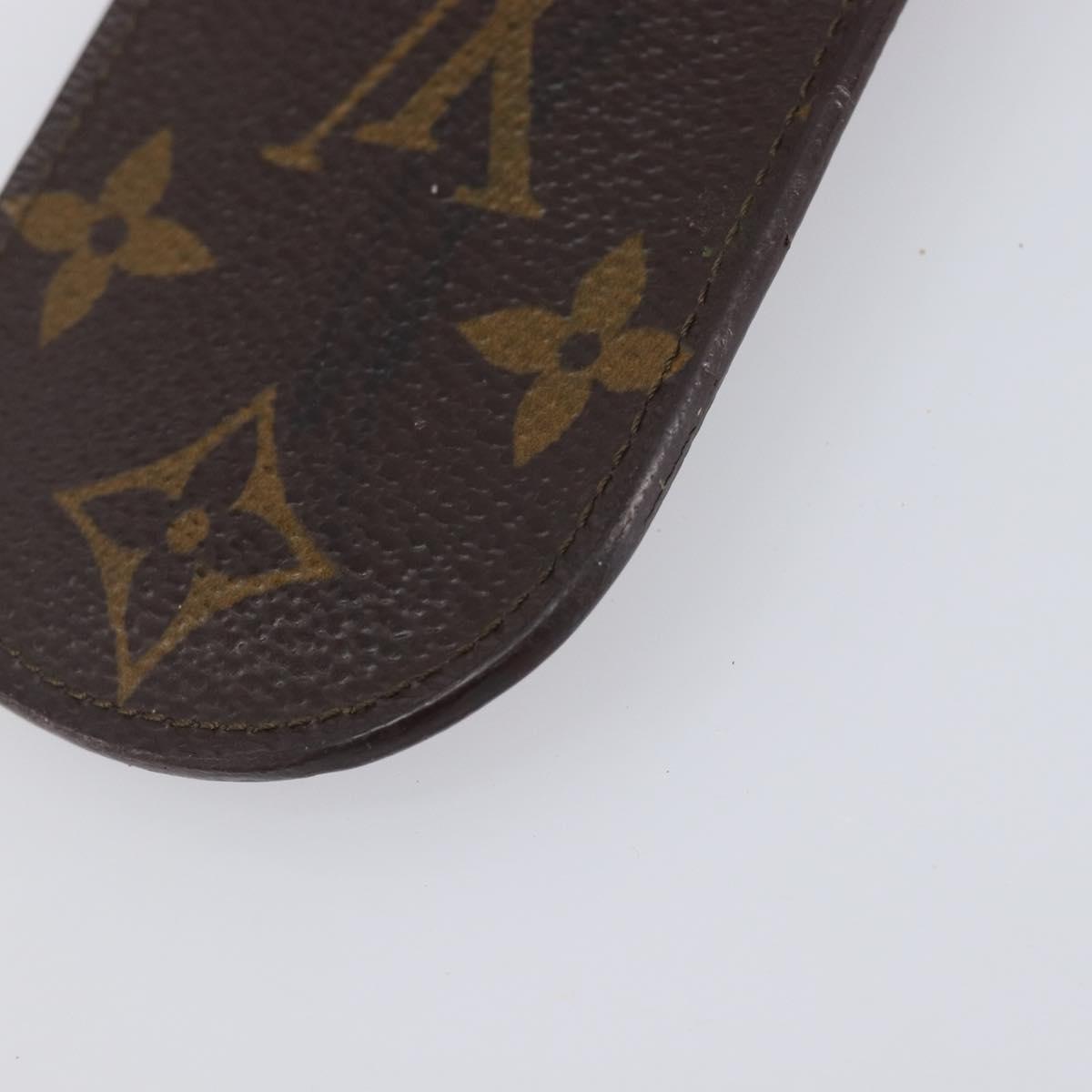 LOUIS VUITTON Monogram Etui Lunette Rabat Glasses Case M62970 LV Auth 205527