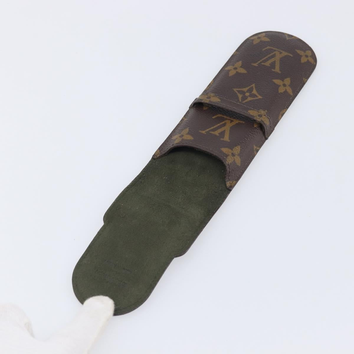 LOUIS VUITTON Monogram Etui Lunette Rabat Glasses Case M62970 LV Auth 205527