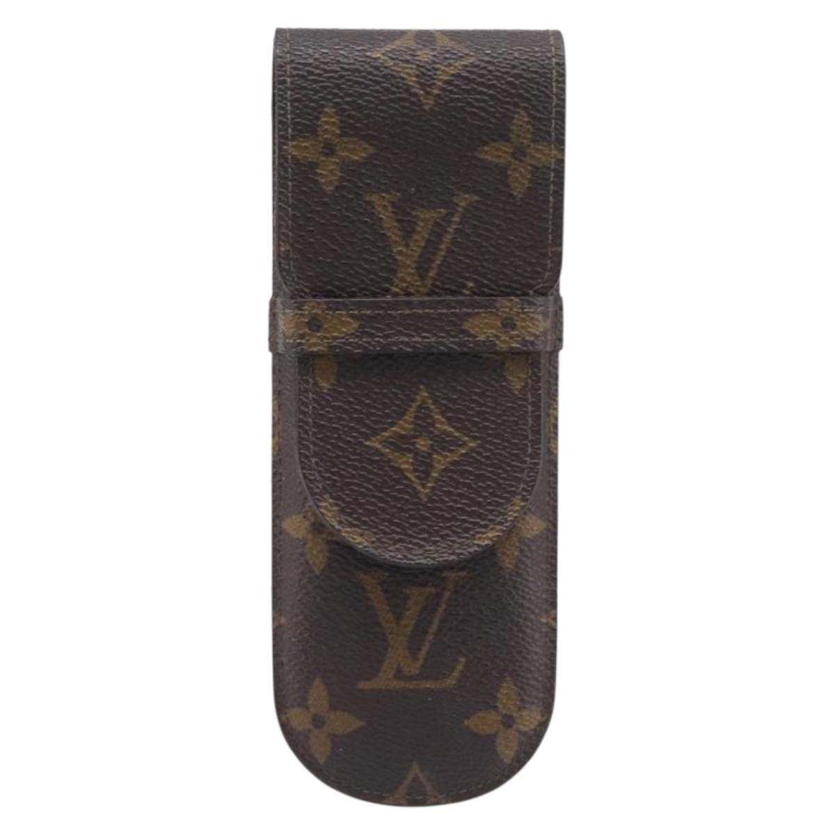 LOUIS VUITTON Monogram Etui Lunette Rabat Glasses Case M62970 LV Auth 205527