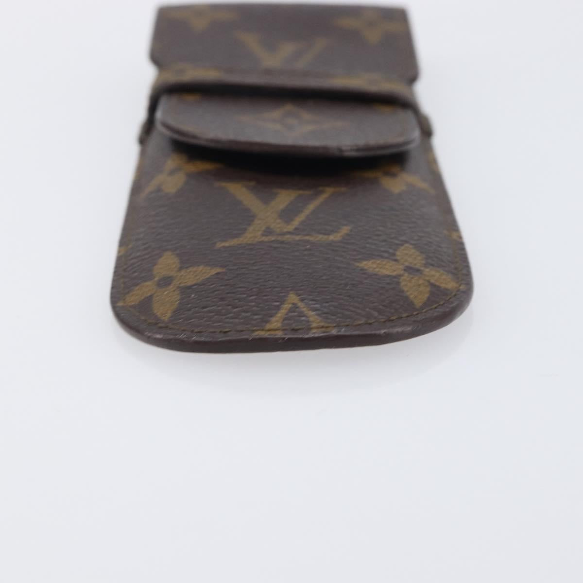 LOUIS VUITTON Monogram Etui Lunette Rabat Glasses Case M62970 LV Auth 205527