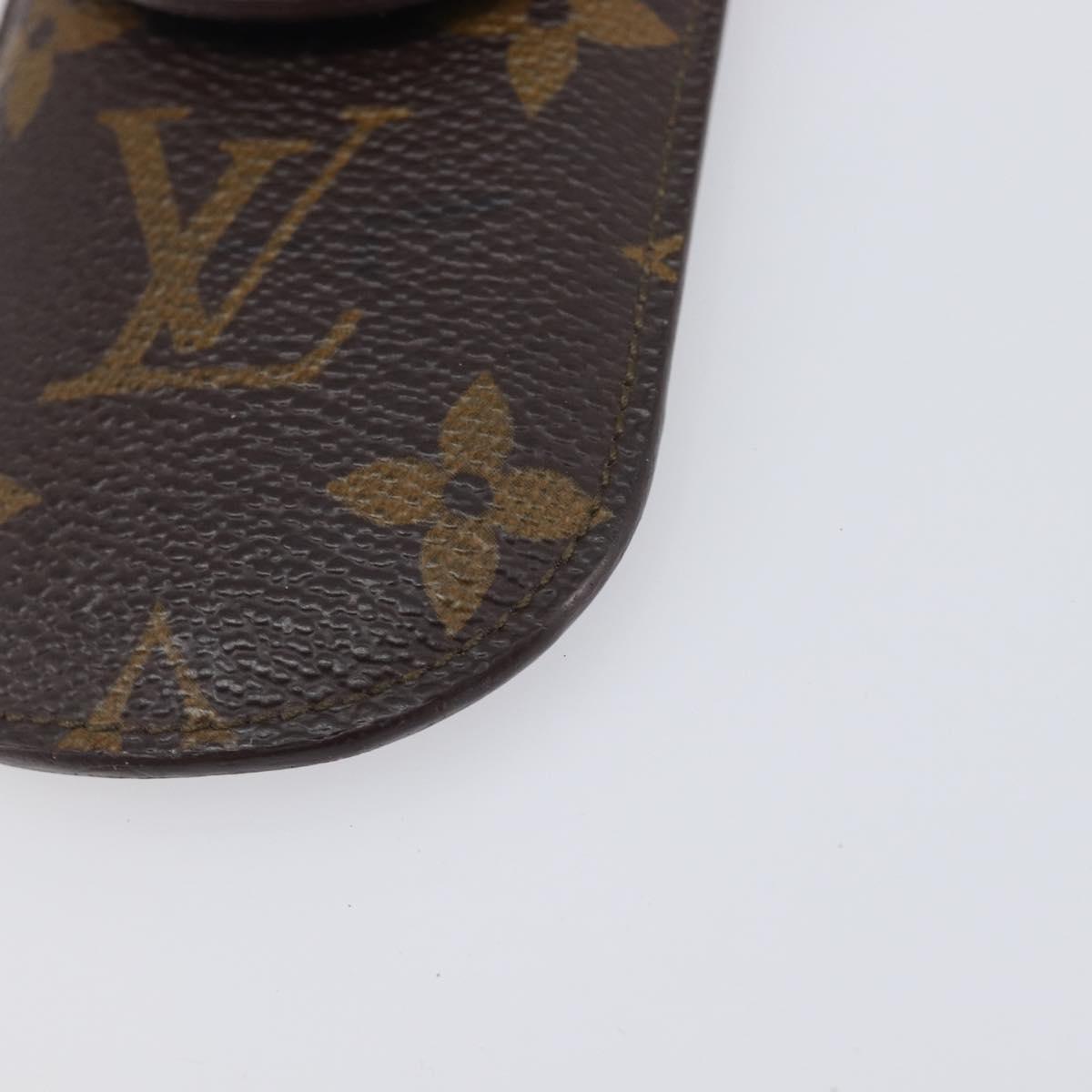 LOUIS VUITTON Monogram Etui Lunette Rabat Glasses Case M62970 LV Auth 205527