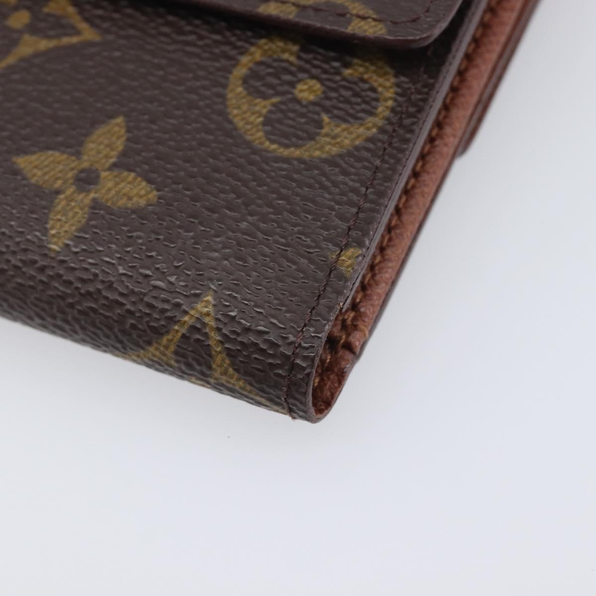 LOUIS VUITTON Porte Monnaie Bier Cartes Crdit Wallet M61652 LV Auth 205528A
