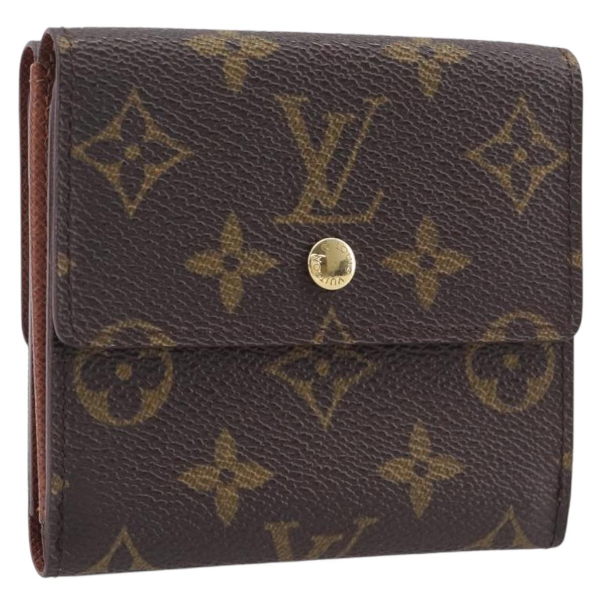 LOUIS VUITTON Porte Monnaie Bier Cartes Crdit Wallet M61652 LV Auth 205528A