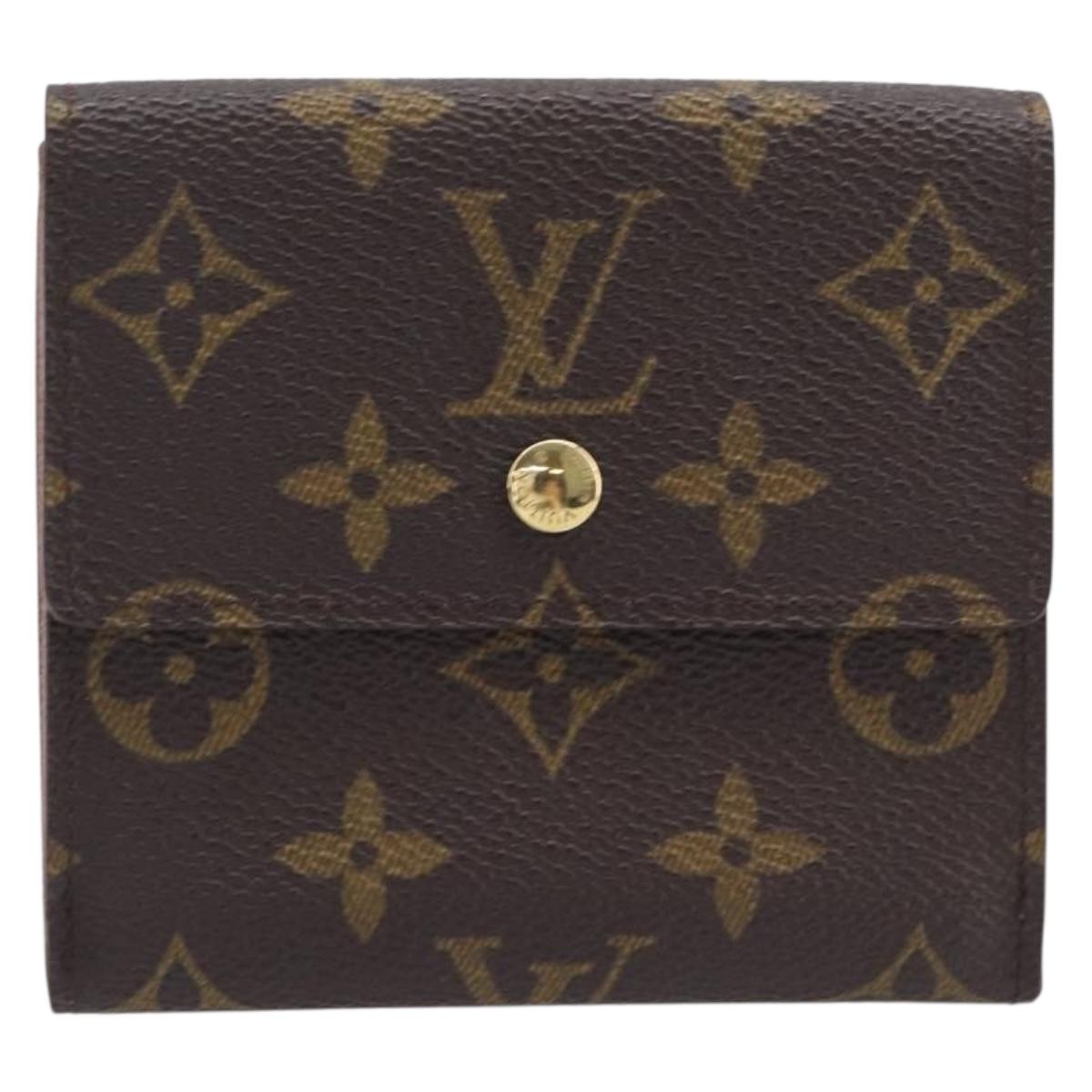 LOUIS VUITTON Porte Monnaie Bier Cartes Crdit Wallet M61652 LV Auth 205528A