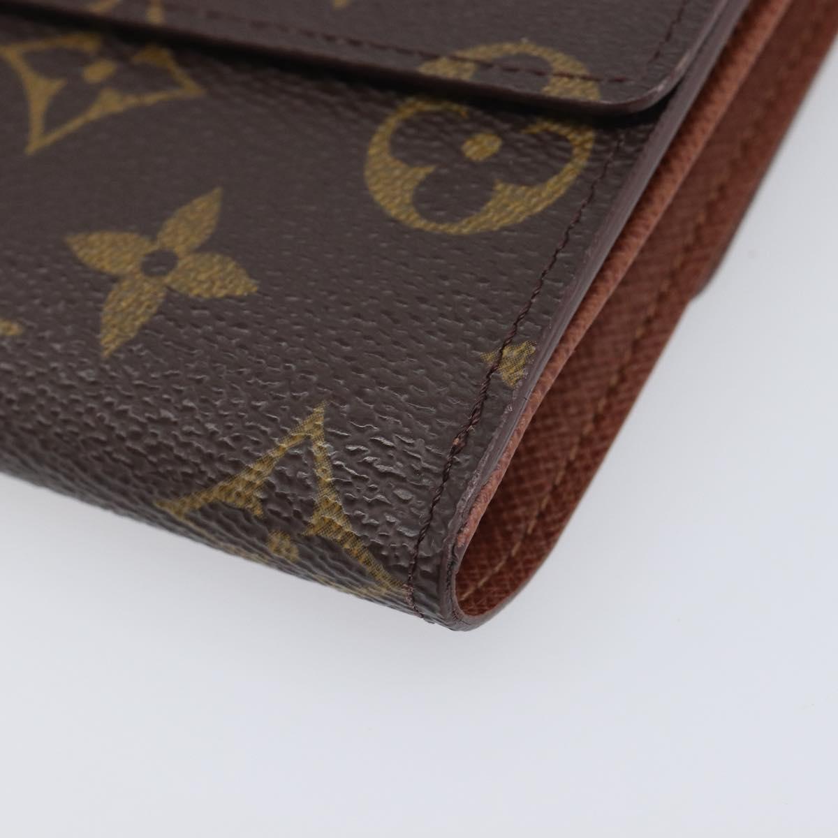 LOUIS VUITTON Porte Monnaie Bier Cartes Crdit Wallet M61652 LV Auth 205528A