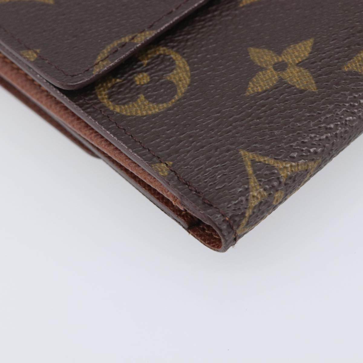 LOUIS VUITTON Porte Monnaie Bier Cartes Crdit Wallet M61652 LV Auth 205528A