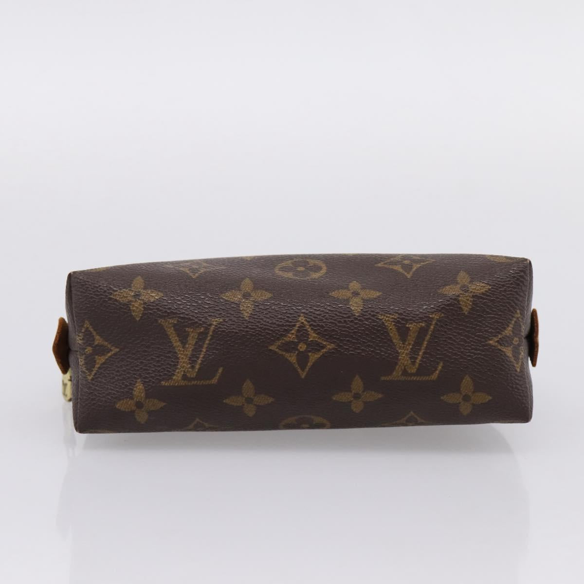 LOUIS VUITTON Monogram Pochette Cosmetic PM Pouch M43998 LV Auth 205531