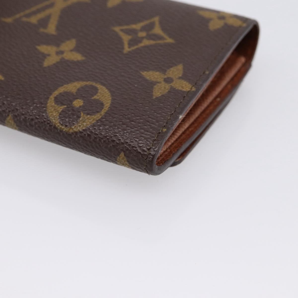 LOUIS VUITTON Porte Monnaie Billets Tresor Wallet M61730 LV Auth 205533V