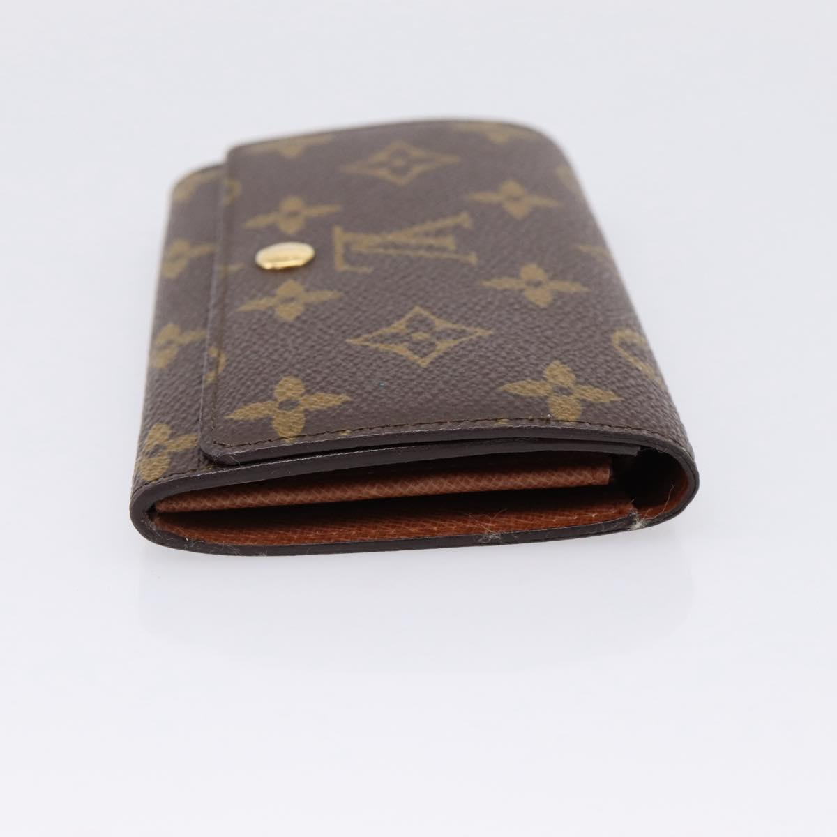 LOUIS VUITTON Porte Monnaie Billets Tresor Wallet M61730 LV Auth 205533V